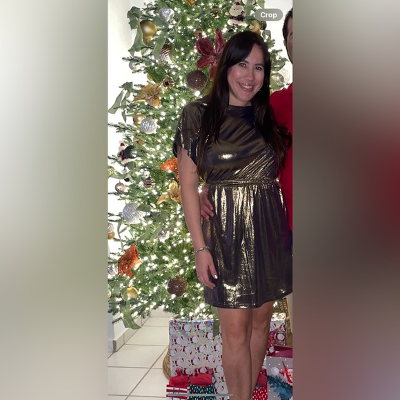 Shimmer Short Dress - Picture 3 of 3